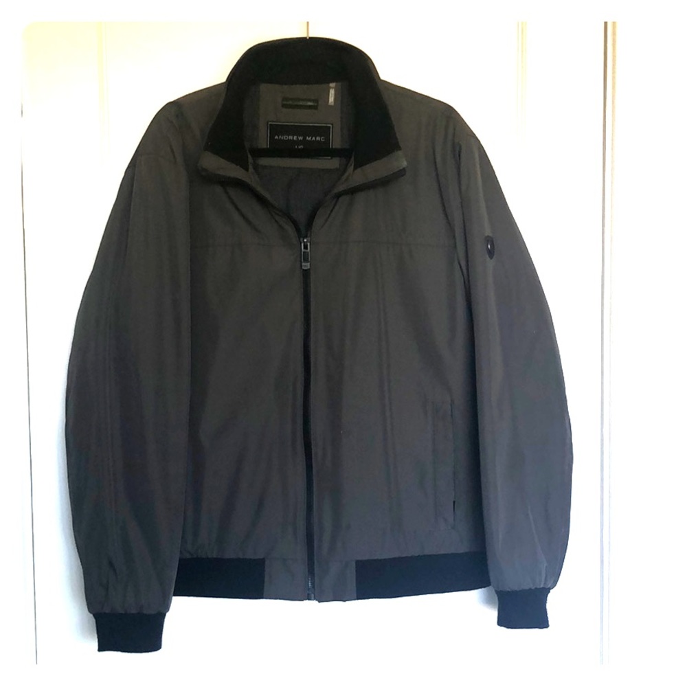 Andrew Marc waterproof derby style jacket